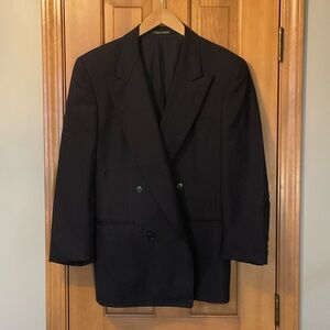 Ermenegildo Zegna Elegant Black Sport Coat